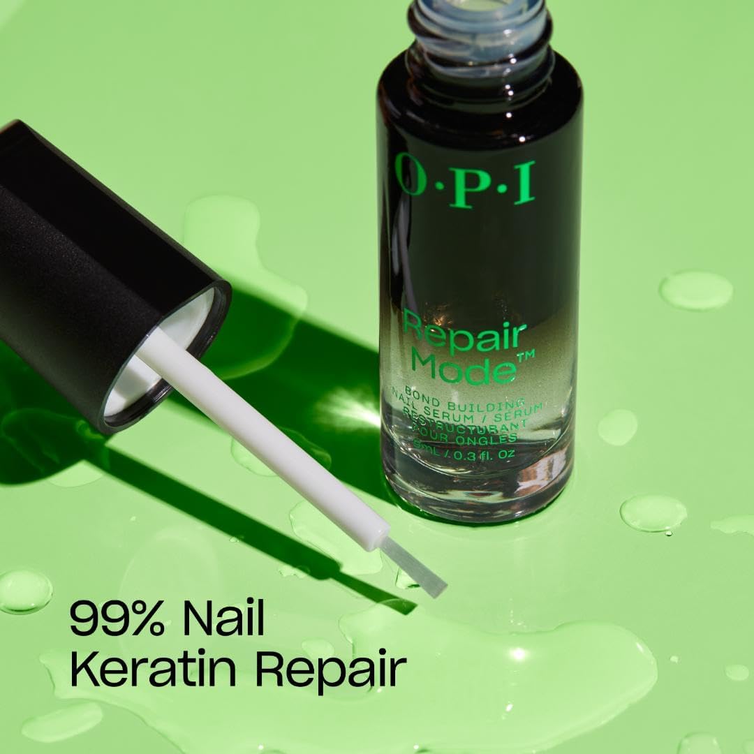 OPI Repair Mode - Siero per la Riparazione delle Unghie, Trasparente, 9ml